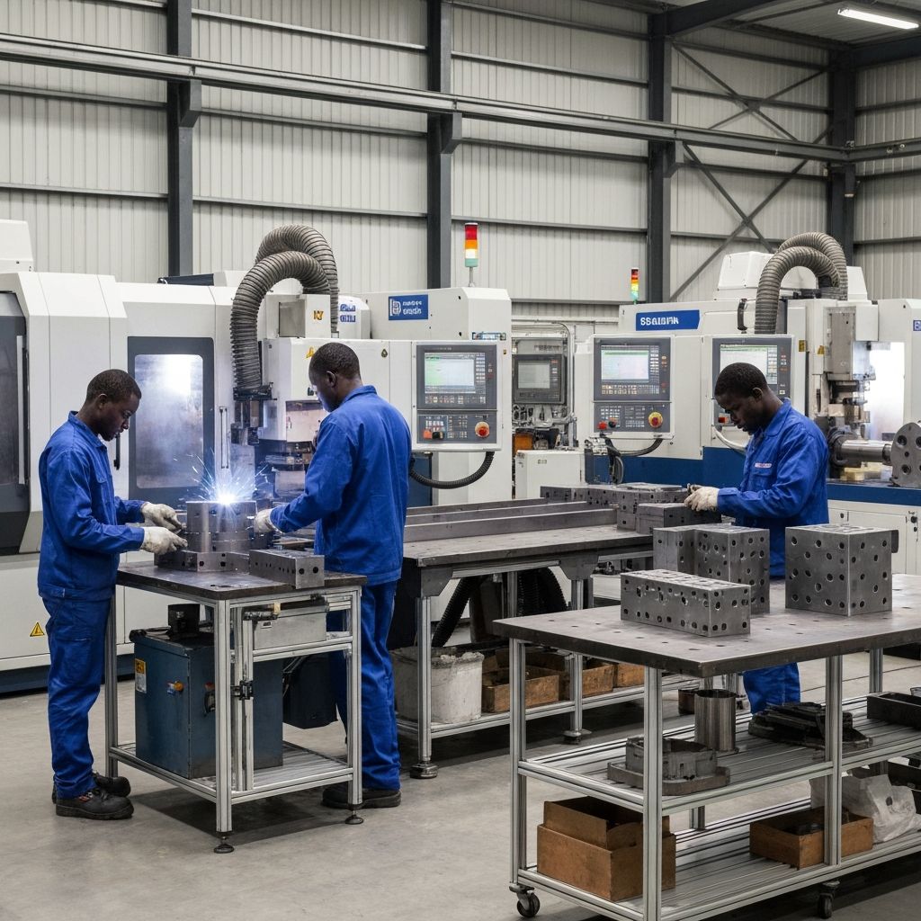 Precision fabrication workshop